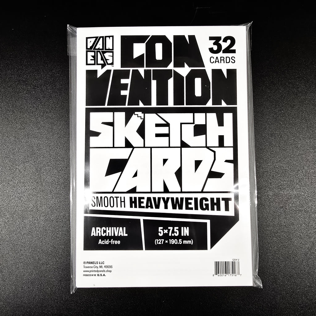 Convention Sketch Cards - 32 Pack