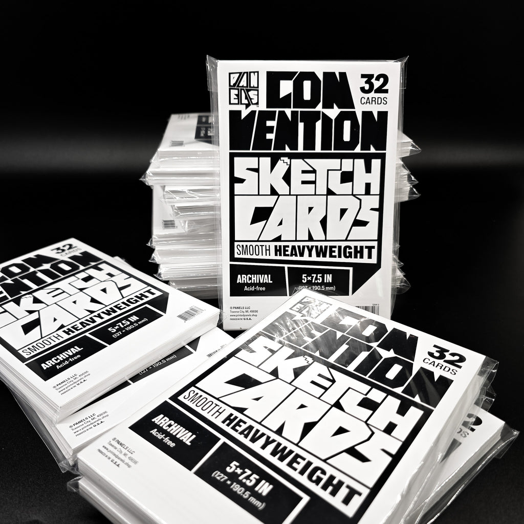 Convention Sketch Cards - 32 Pack