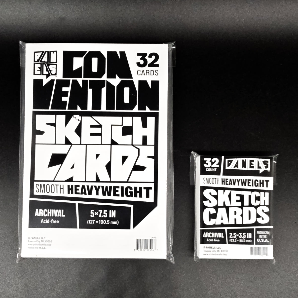Convention Sketch Cards - 32 Pack