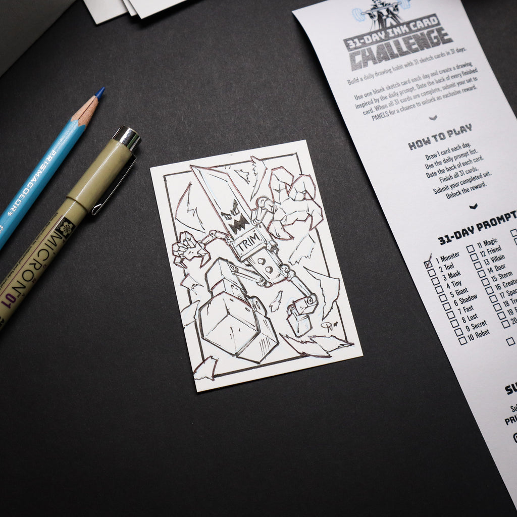 Blank Trading Card Sketch Cards — 100 Pack