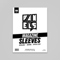 Resealable Magazine Sleeves- 100 Pack