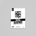 Resealable Manga Book Sleeves - 100 Pack