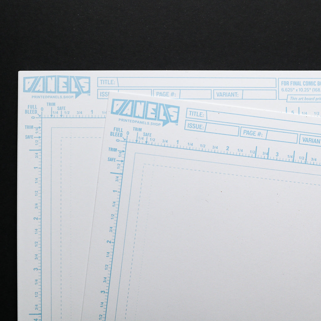 Non-Photo Blue Comic Art Boards